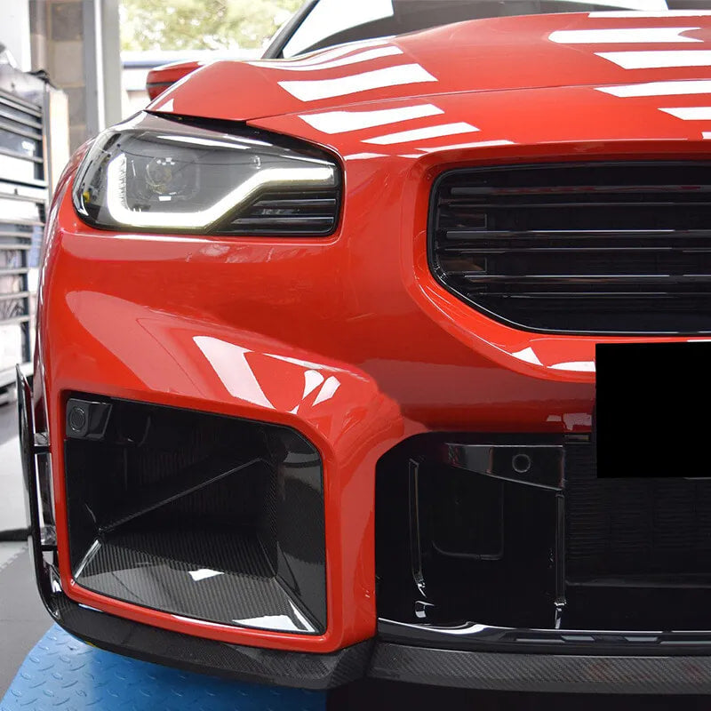 Carbon Fiber Front Bumper Splitter for BMW 2 Series M2 G87 2023+-Ahacarbon