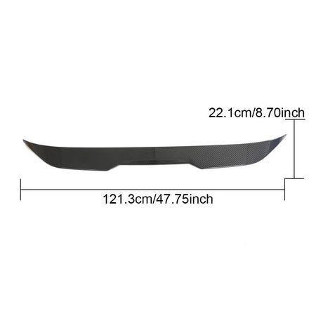 BMW G87 M2 Coupe 2-Door 2023+ Rear Trunk Spoiler Dry Carbon Fiber-Ahacarbon
