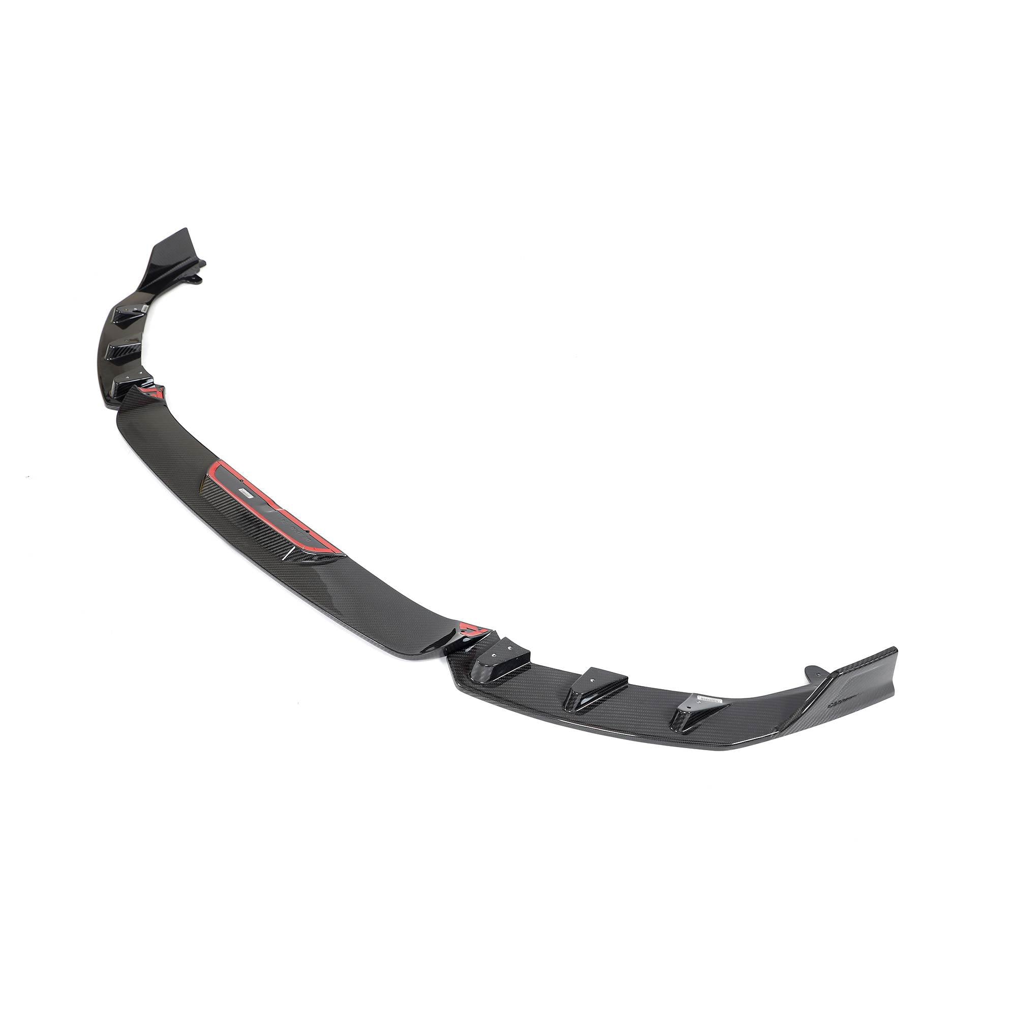 BMW 2 Series M2 G87 Coupe 2022-2024 Front Bumper Lip Dry Carbon Fiber-Ahacarbon