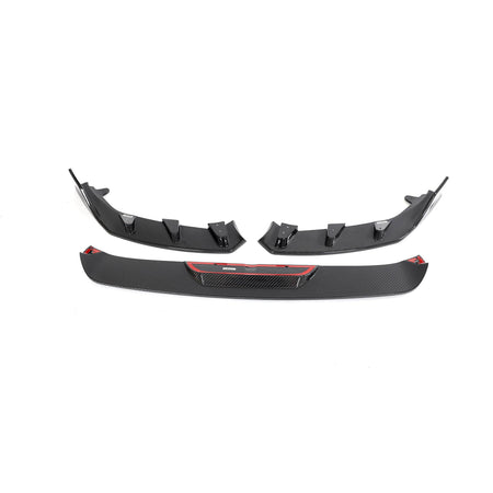 BMW 2 Series M2 G87 Coupe 2022-2024 Front Bumper Lip Dry Carbon Fiber-Ahacarbon