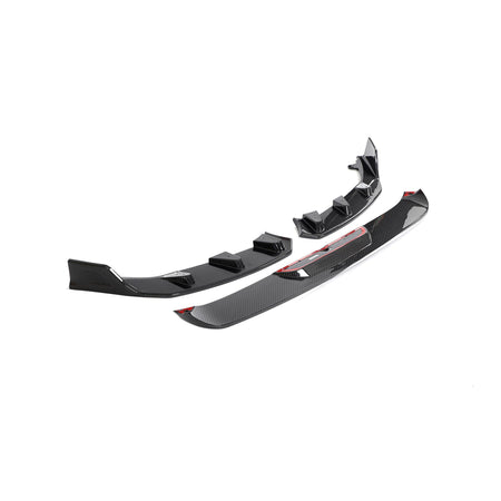 BMW 2 Series M2 G87 Coupe 2022-2024 Front Bumper Lip Dry Carbon Fiber-Ahacarbon