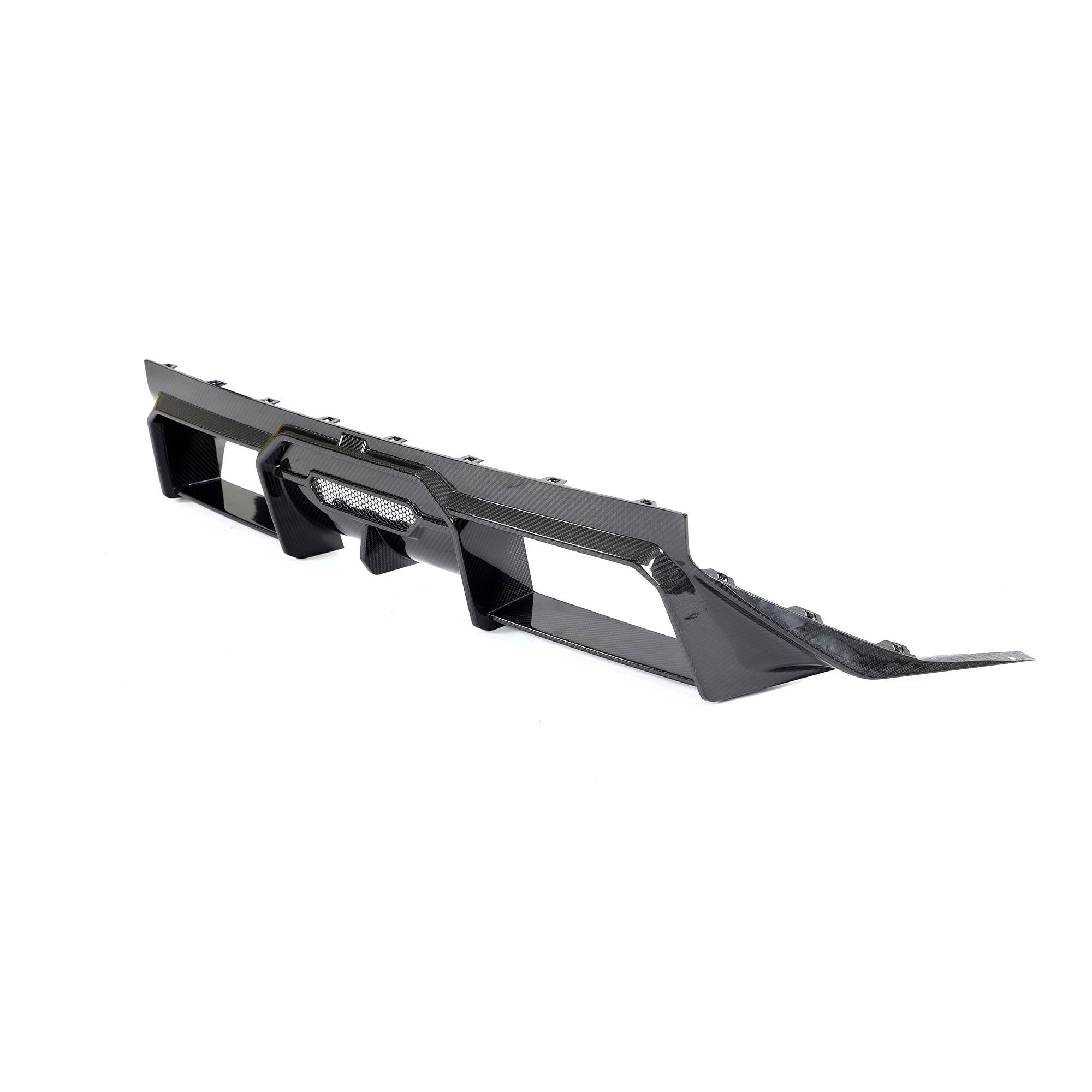 BMW 2 Series M2 G87 Coupe 2022-2024 Rear Bumper Diffuser Dry Carbon Fiber-Ahacarbon