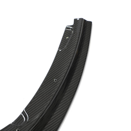 BMW F91 F92 F93 M8 2019-2022 Front Bumper Lip Dry Carbon Fiber-Ahacarbon