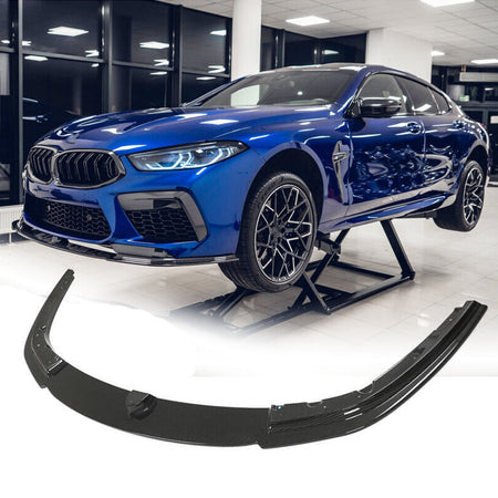 BMW F91 F92 F93 M8 2019-2022 Front Bumper Lip Dry Carbon Fiber-Ahacarbon