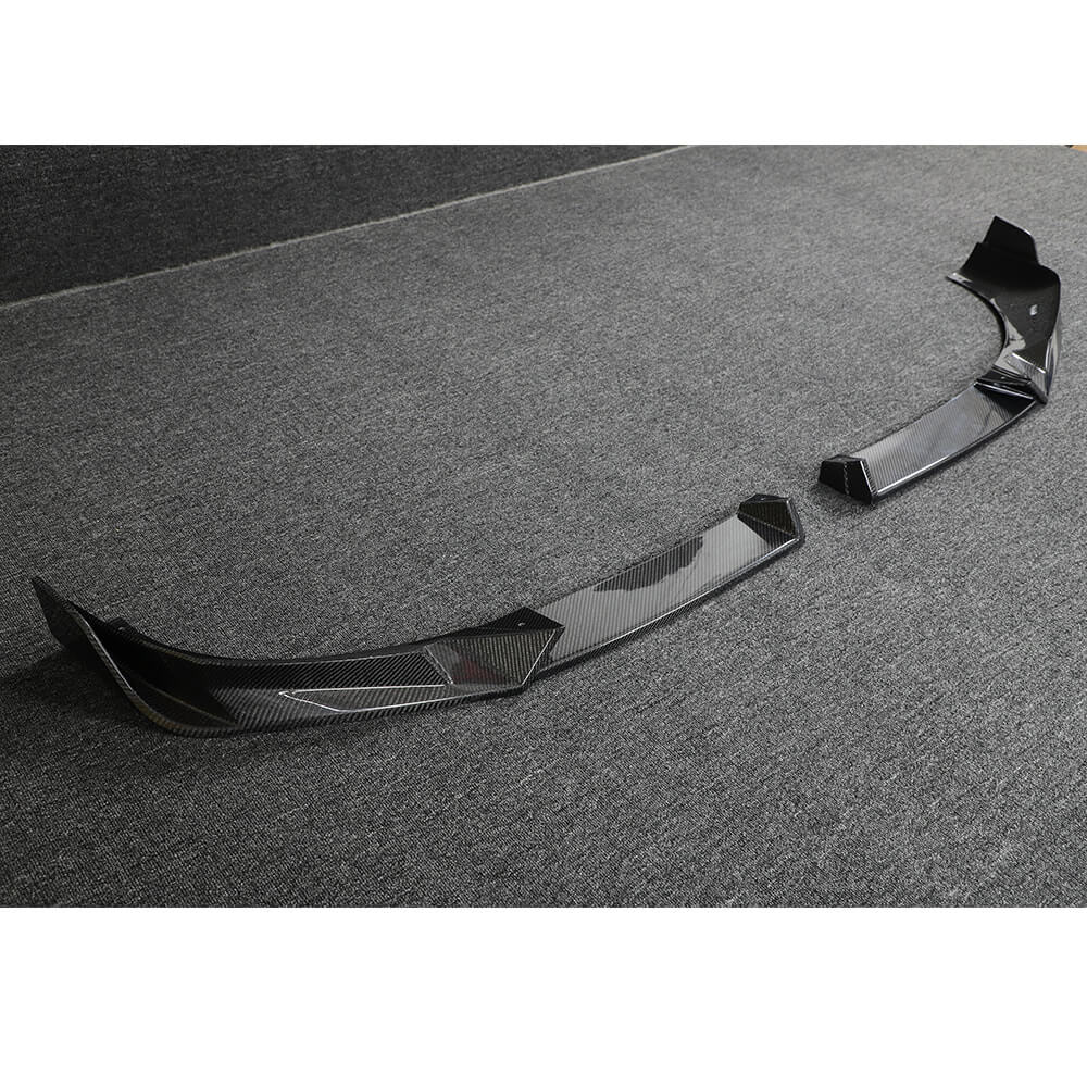 BMW X3 G01 IX3 X4 G02 2022-2024 Front Bumper Lip Carbon Fiber-Ahacarbon