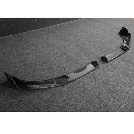 BMW X3 G01 IX3 X4 G02 2022-2024 Front Bumper Lip Carbon Fiber-Ahacarbon