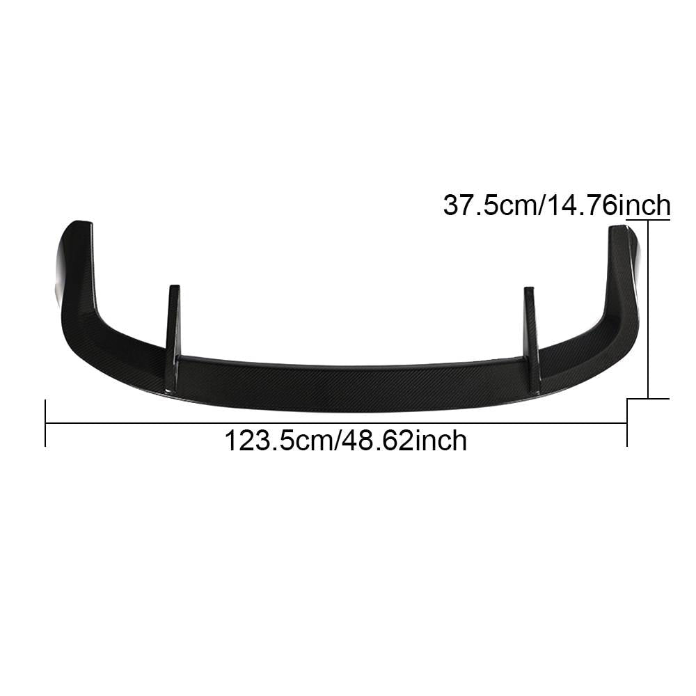 BMW X3 G01 X3 M-Sport F97 2019-2022 Rear Roof Spoiler Carbon Fiber/FRP-Ahacarbon