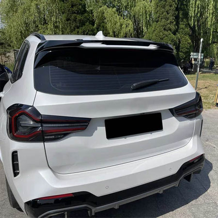BMW X3 G01 X3 M-Sport F97 2019-2022 Rear Roof Spoiler Carbon Fiber/FRP-Ahacarbon