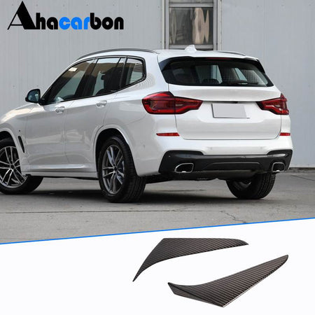 BMW X3 G01 xDrive30i M40i 2018-2020 Rear Window Side Vent Spoiler Carbon Fiber-Ahacarbon