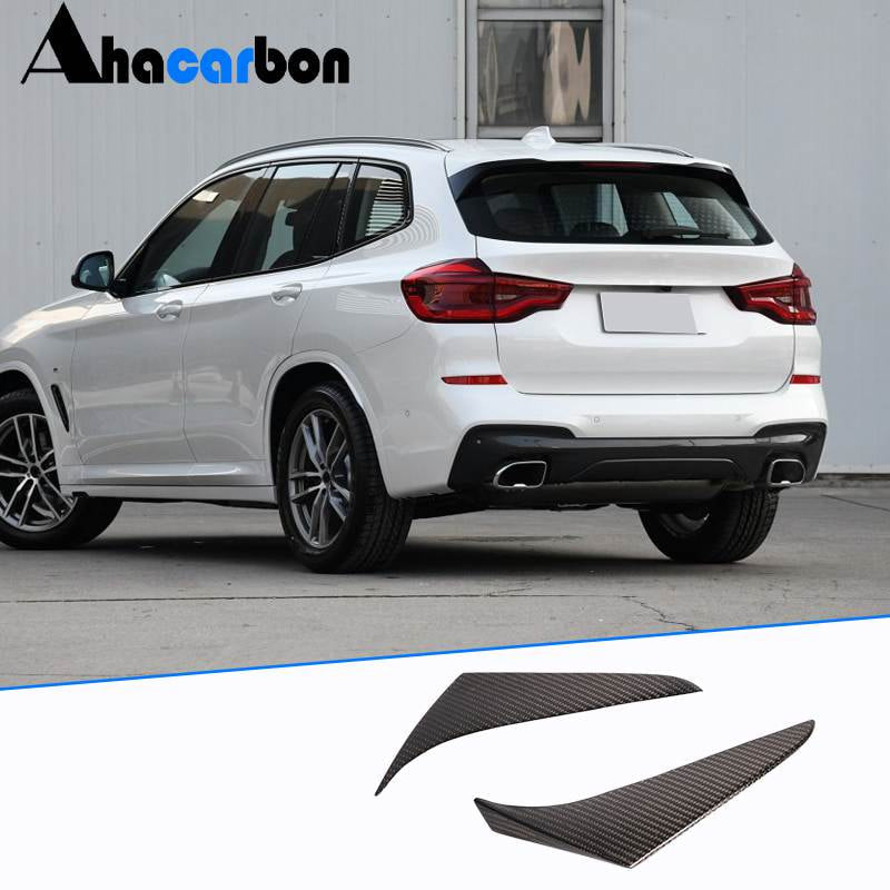 BMW X3 G01 xDrive30i M40i 2018-2020 Rear Window Side Vent Spoiler Carbon Fiber-Ahacarbon