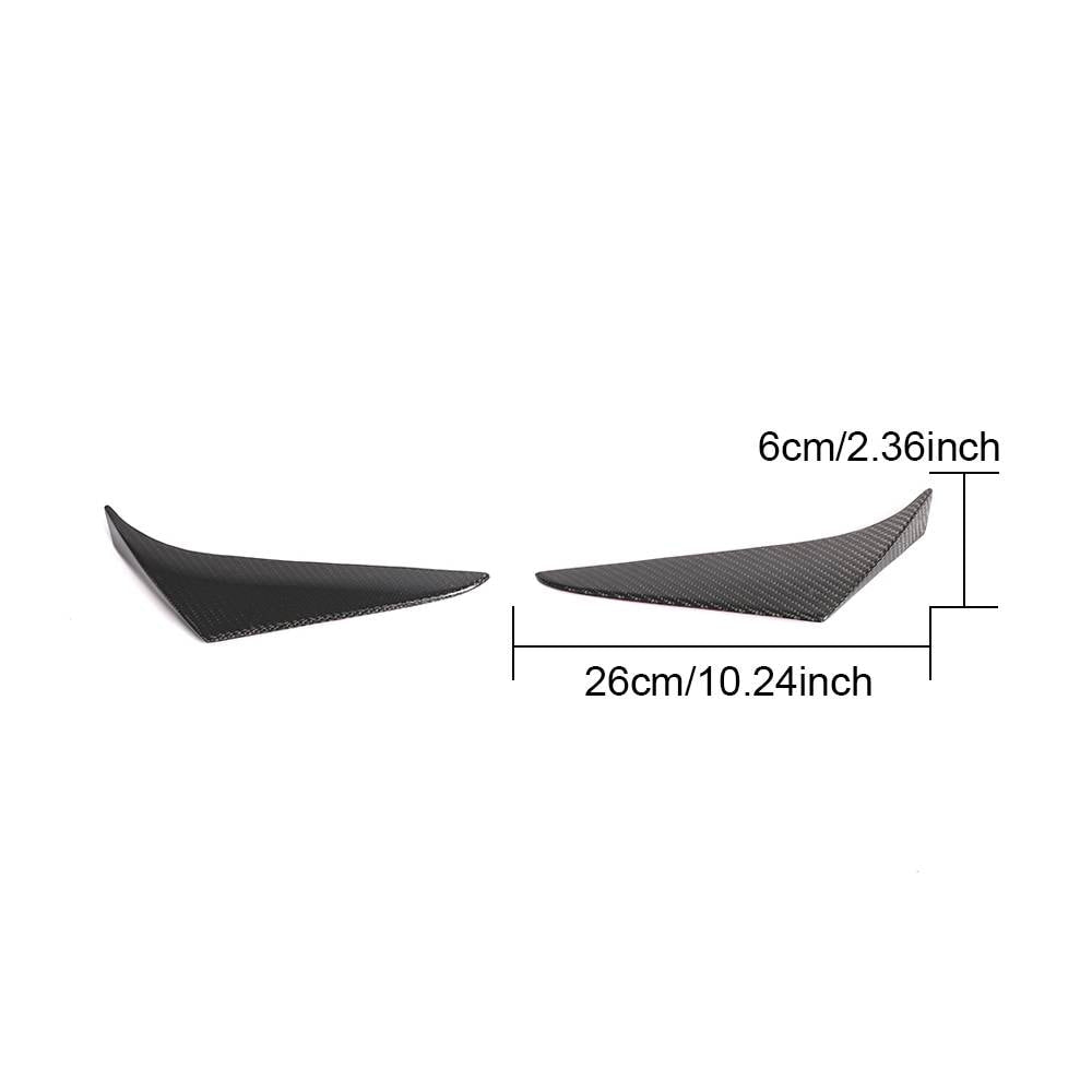 BMW X3 G01 xDrive30i M40i 2018-2020 Rear Window Side Vent Spoiler Carbon Fiber-Ahacarbon