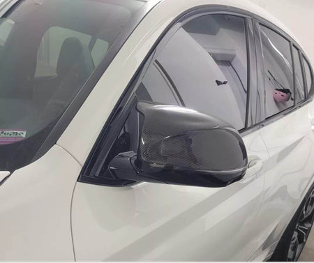 BMW X3M F97 X4M F98 X5M F95 X6M F96 2019-2021 Mirror Covers Replacement Carbon Fiber-Ahacarbon