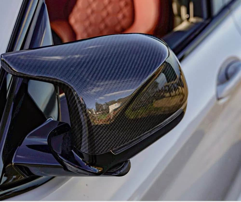 BMW X3M F97 X4M F98 X5M F95 X6M F96 2019-2021 Mirror Covers Replacement Carbon Fiber-Ahacarbon