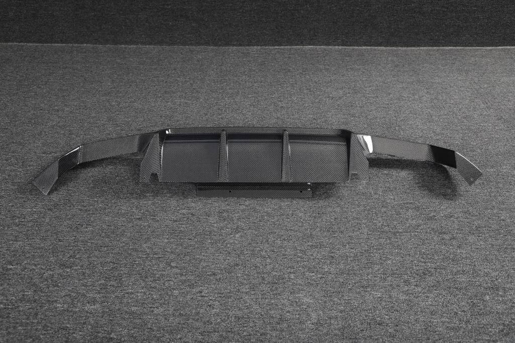 BMW X4 M Sport Utility 4-Door M40i 2023-2024 Rear Bumper Diffuser Carbon Fiber-Ahacarbon