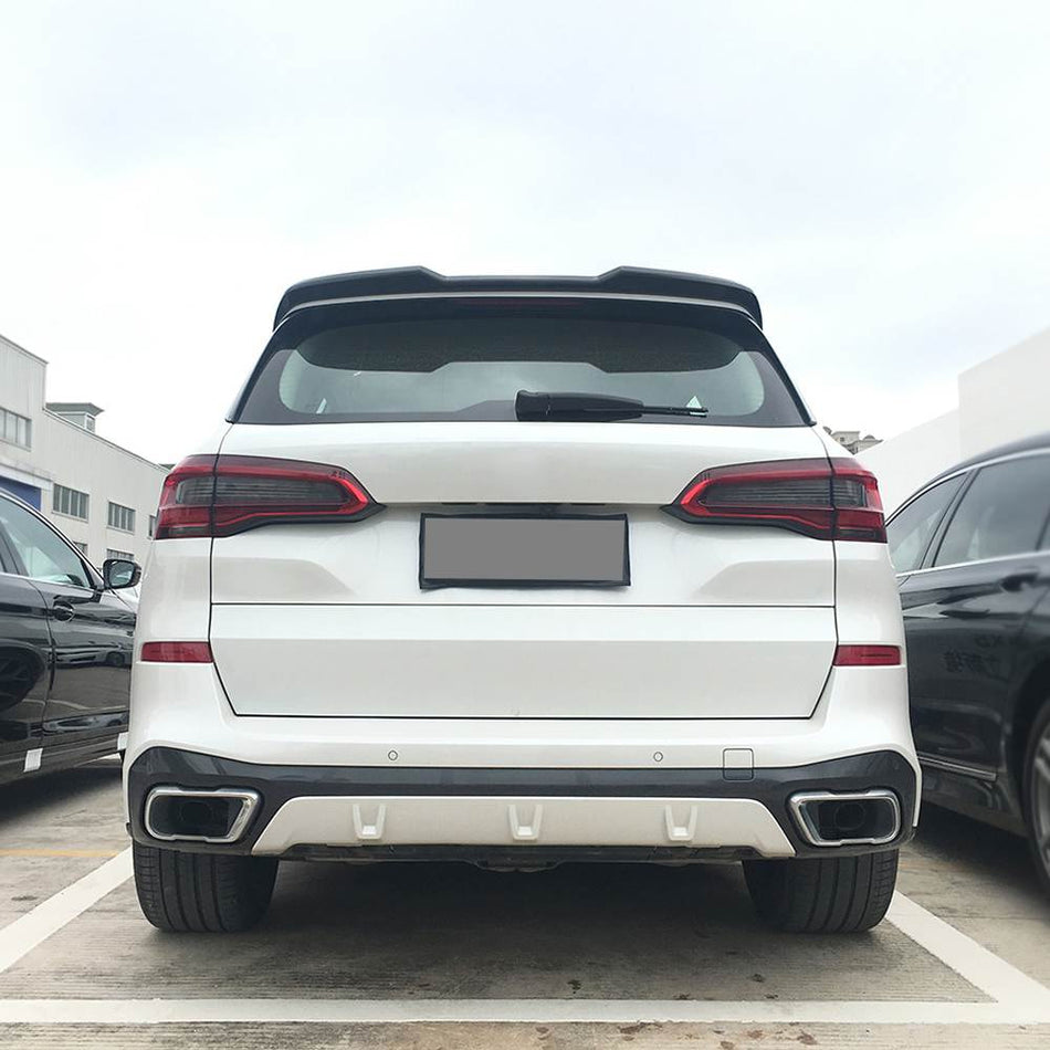 BMW X5 G05 xDrive40i xDrive50i M Sport SUV 2019+ Rear Roof Spoiler Carbon Fiber/FRP-Ahacarbon