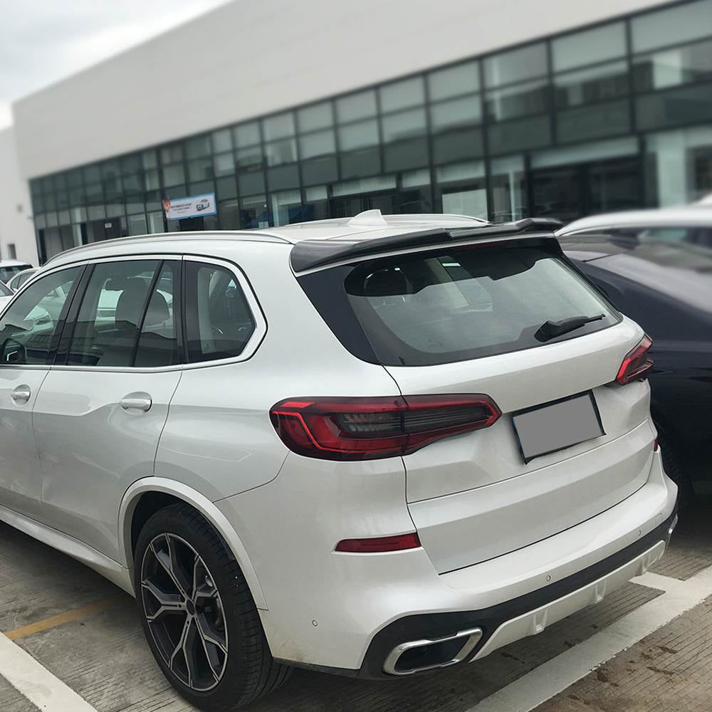 BMW X5 G05 xDrive40i xDrive50i M Sport SUV 2019+ Rear Roof Spoiler Carbon Fiber/FRP-Ahacarbon