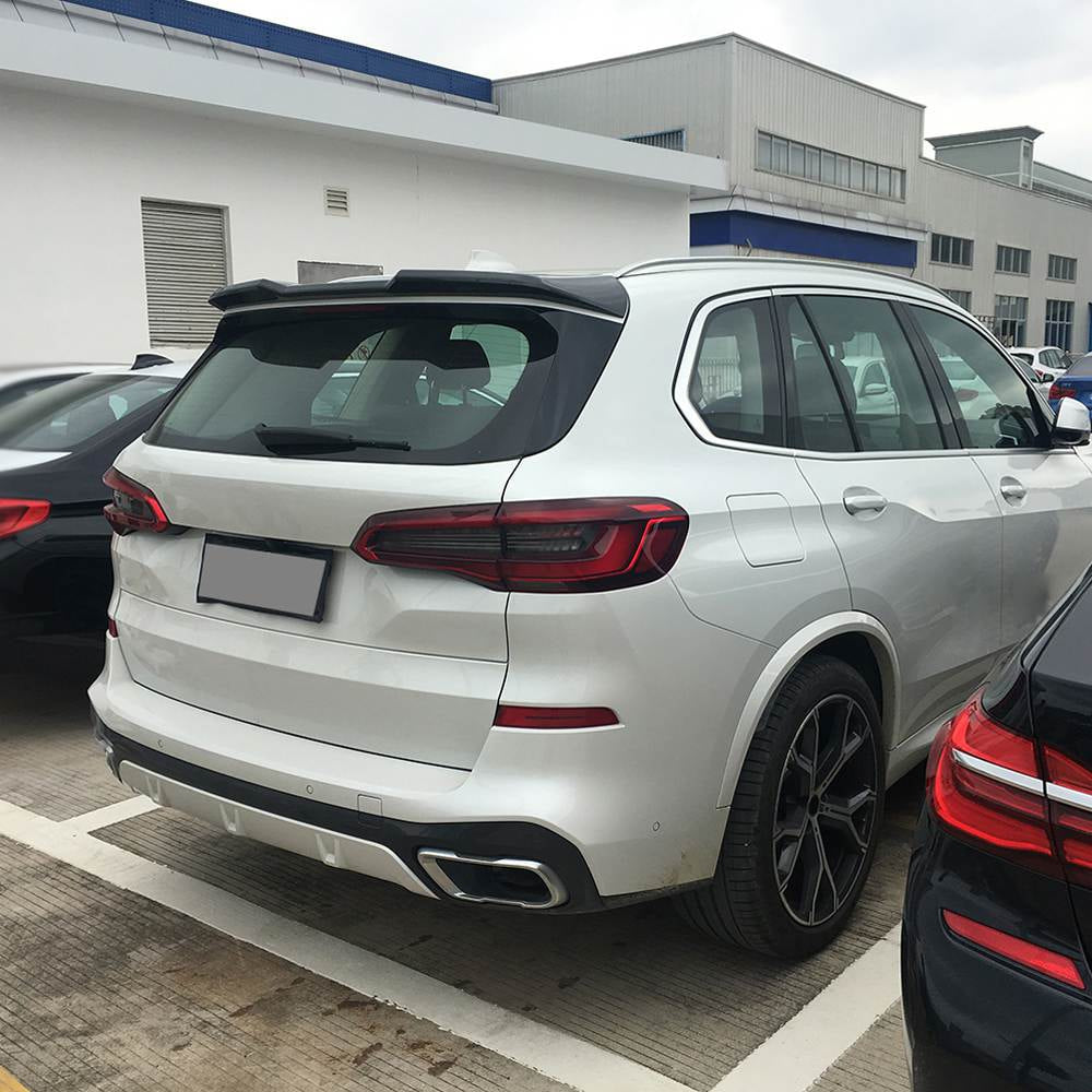 BMW X5 G05 xDrive40i xDrive50i M Sport SUV 2019+ Rear Roof Spoiler Carbon Fiber/FRP-Ahacarbon