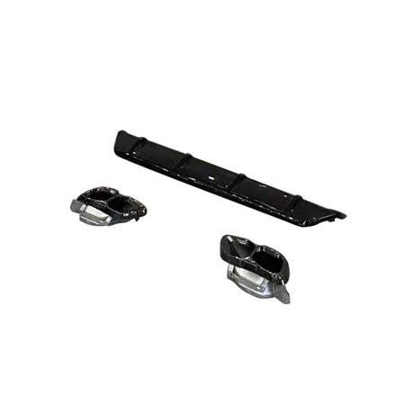BMW X6 G06 23-24 Rear Bumper Diffuser with Tail Pipe Tips Glossy Black ABS-Ahacarbon