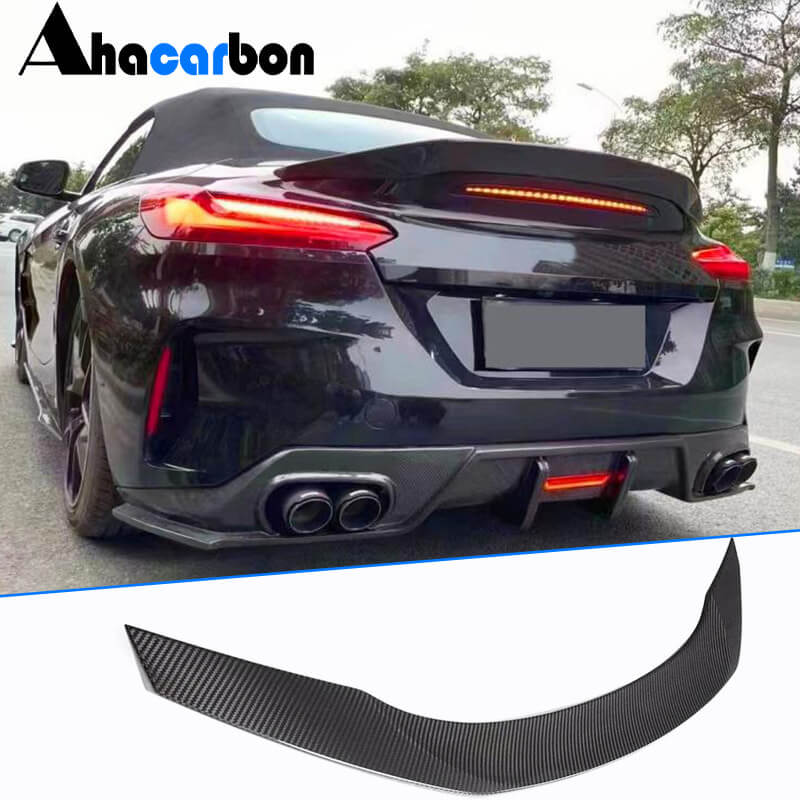 BMW Z4 G29 sDrive20i/30i M40i 2019-2024 Rear Trunk Spoiler Carbon Fiber-Ahacarbon