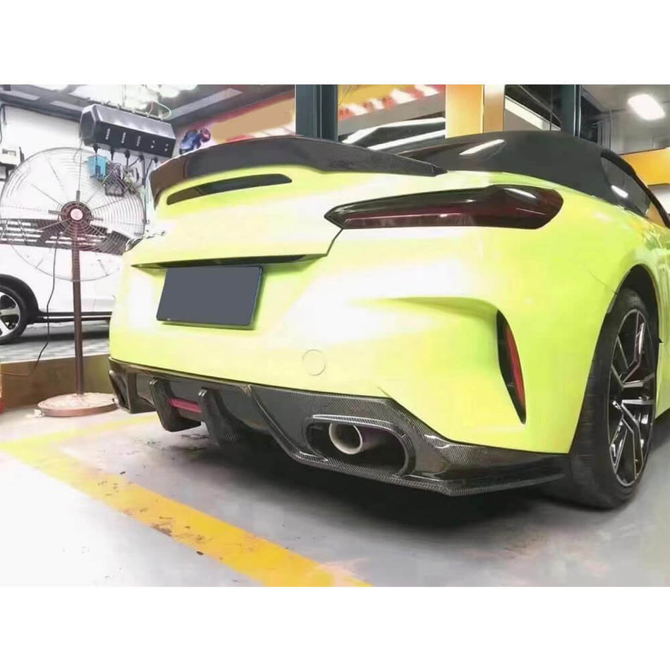 BMW Z4 G29 sDrive20i/30i M40i 2019-2024 Rear Trunk Spoiler Carbon Fiber-Ahacarbon
