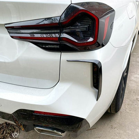 Bmw X3 G01 M Sport 2021-2023 Rear Bumper Splitters Glossy Black ABS-Ahacarbon
