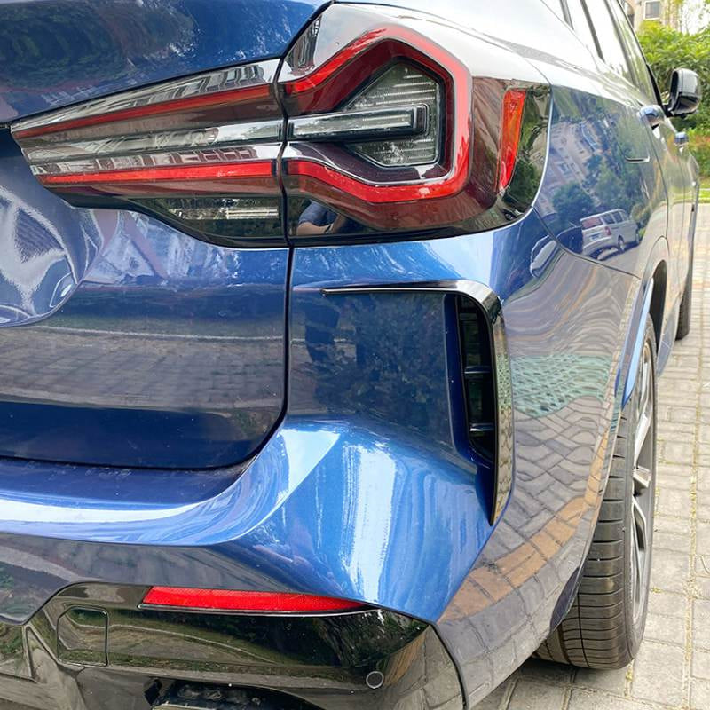 Bmw X3 G01 M Sport 2021-2023 Rear Bumper Splitters Glossy Black ABS-Ahacarbon