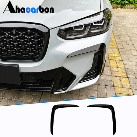BMW X3 G01 X4 G02 Lci 2021-2023 Front Bumper Vents ABS-Ahacarbon