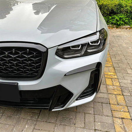 BMW X3 G01 X4 G02 Lci 2021-2023 Front Bumper Vents ABS-Ahacarbon