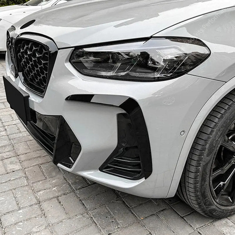 BMW X3 G01 X4 G02 Lci 2021-2023 Front Bumper Vents ABS-Ahacarbon