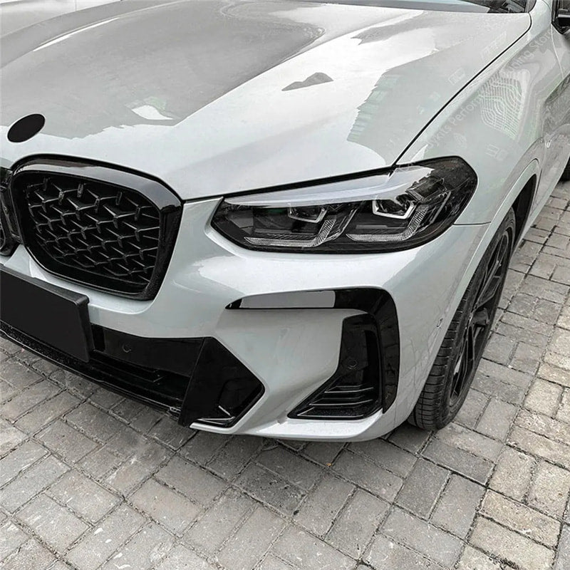 BMW X3 G01 X4 G02 Lci 2021-2023 Front Bumper Vents ABS-Ahacarbon