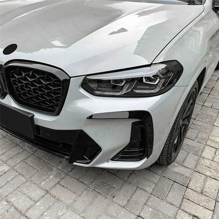 BMW X3 G01 X4 G02 Lci 2021-2023 Front Bumper Vents ABS-Ahacarbon