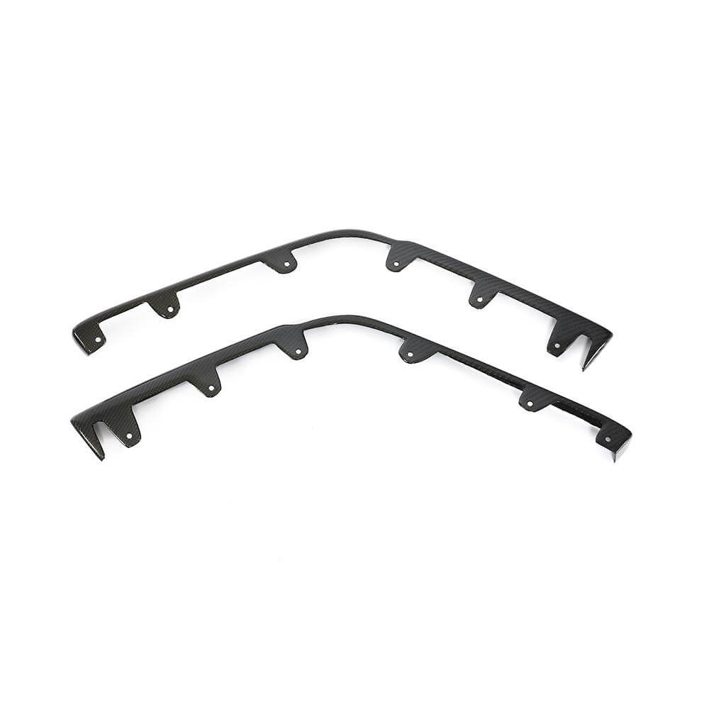 Cadillac CTS-V 2009-2015 Front bumper with Splitters Carbon Fiber-Ahacarbon