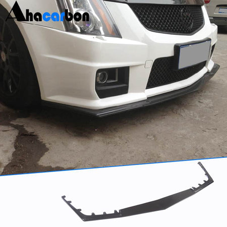Cadillac CTS-V 2009-2015 Front Bumper Lip Carbon Fiber-Ahacarbon