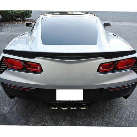 Chevrolet Corvette C7 2014-2019 Rear Trunk Spoiler Carbon Fiber-Ahacarbon