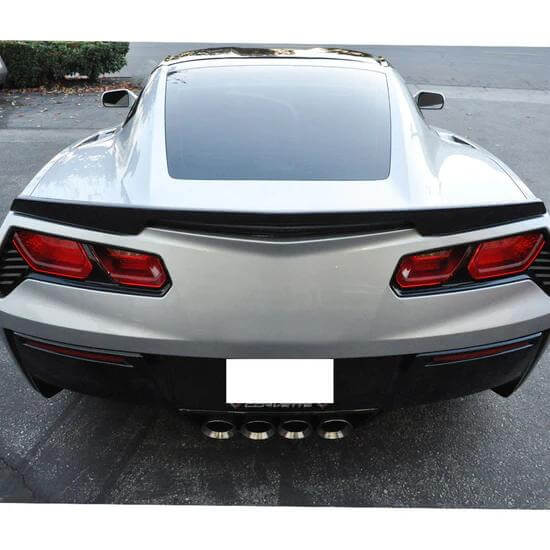 Chevrolet Corvette C7 2014-2019 Rear Trunk Spoiler Carbon Fiber-Ahacarbon