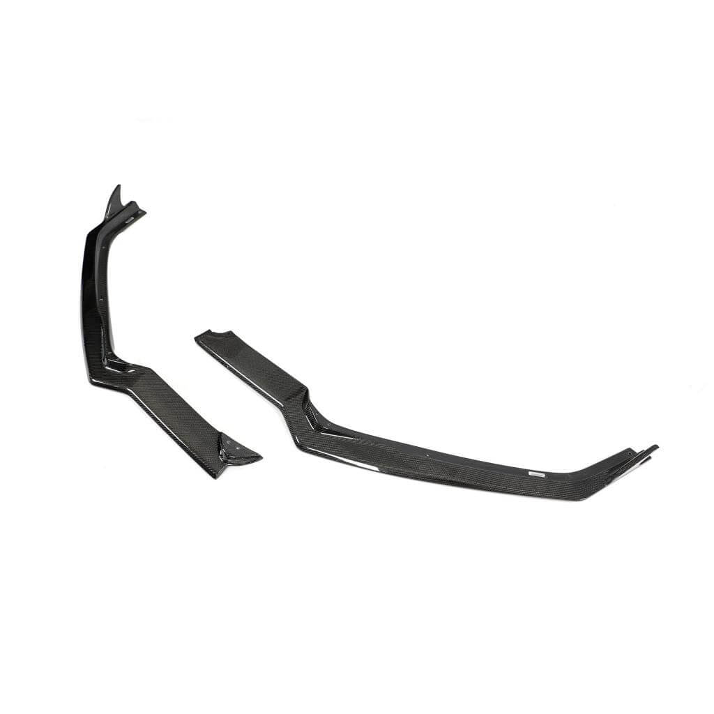 Chevrolet Corvette C8 2020-2021 Front Bumper Lip Carbon Fiber-Ahacarbon