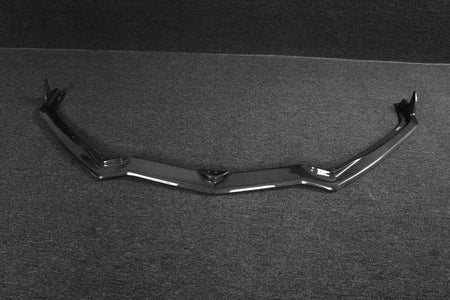 Chevrolet Corvette C8 2020-2021 Front Bumper Lip Carbon Fiber-Ahacarbon