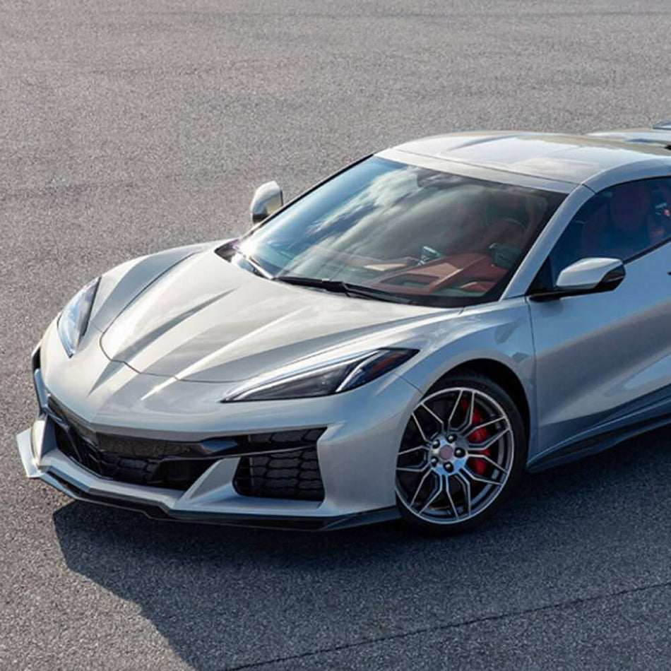 Chevrolet Corvette C8 Z06 2020-2024 Front Bumper Splitters Carbon Fiber-Ahacarbon