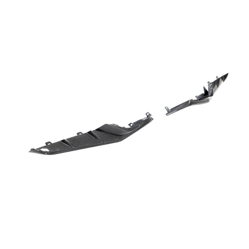 Chevrolet Corvette C8 Z06 2020-2024 Front Bumper Splitters Carbon Fiber-Ahacarbon
