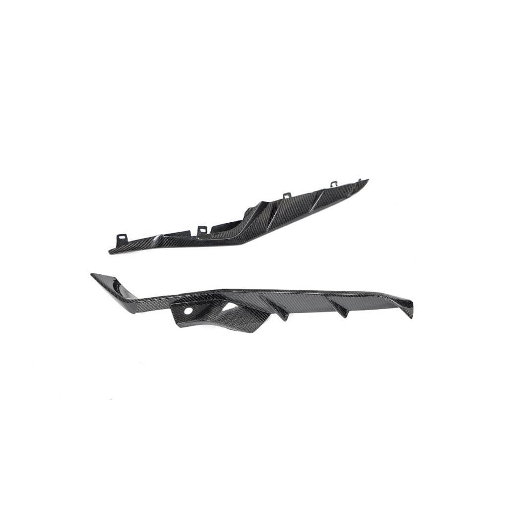 Chevrolet Corvette C8 Z06 2020-2024 Front Bumper Splitters Carbon Fiber-Ahacarbon
