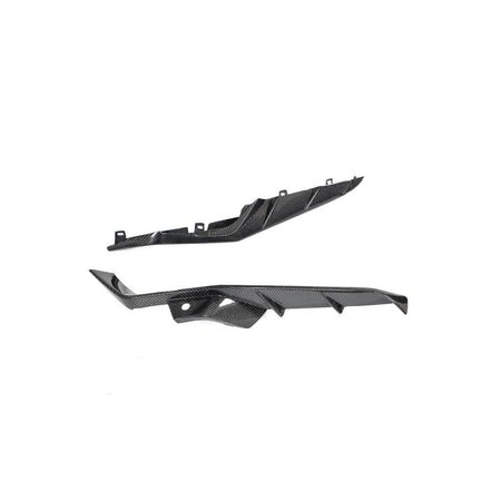Chevrolet Corvette C8 Z06 2020-2024 Front Bumper Splitters Carbon Fiber-Ahacarbon