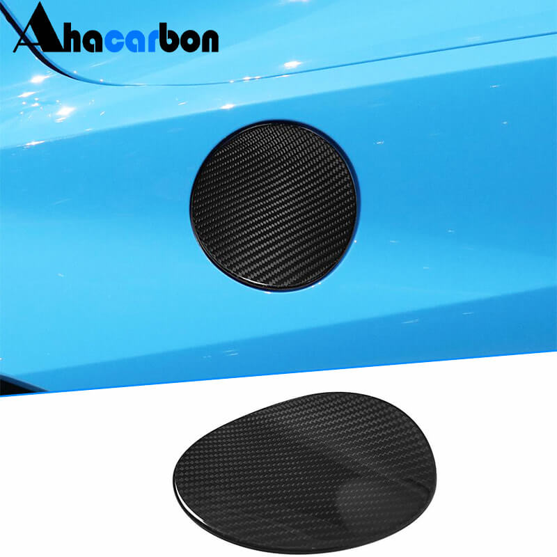 Chevrolet Corvette C8 Z51 Stingray 2-Door 2020-2021 Fuel Tank Cap Dry Carbon Fiber-Ahacarbon