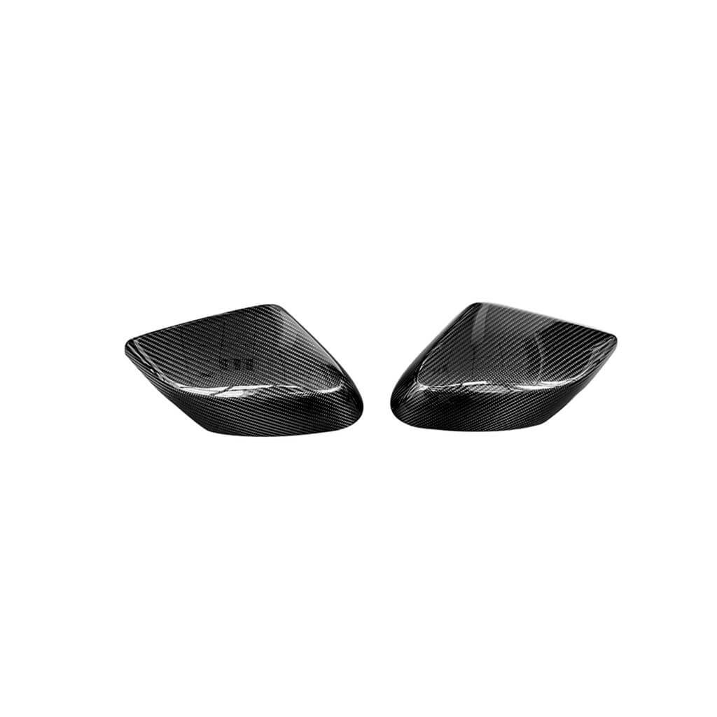 Chevrolet Corvette Stingray C8 Z51 2-Door 2020 2021 Mirror Covers Add-on Dry Carbon Fiber-Ahacarbon