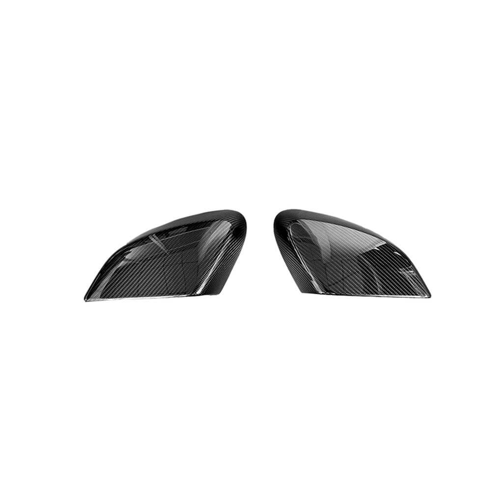 Chevrolet Corvette Stingray C8 Z51 2-Door 2020 2021 Mirror Covers Add-on Dry Carbon Fiber-Ahacarbon