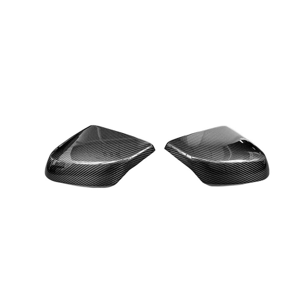 Chevrolet Corvette Stingray C8 Z51 2-Door 2020 2021 Mirror Covers Add-on Dry Carbon Fiber-Ahacarbon