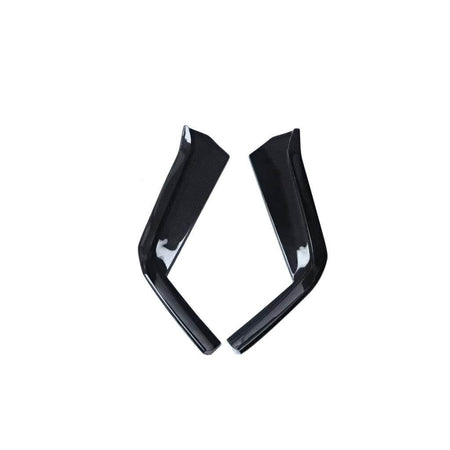 Ferrari 488 Convertible Coupe 2-Door 2015-2019 Front Bumper Splitters Dry Carbon Fiber-Ahacarbon