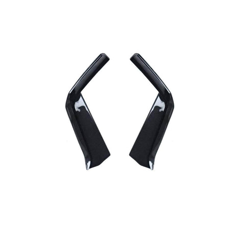 Ferrari 488 Convertible Coupe 2-Door 2015-2019 Front Bumper Splitters Dry Carbon Fiber-Ahacarbon