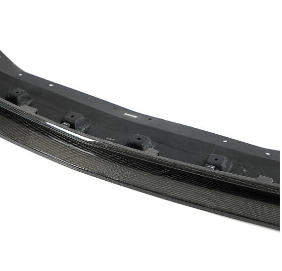 Ford Mustang Dark Horse 2024UP Front Bumper Lip Carbon Fiber-Ahacarbon