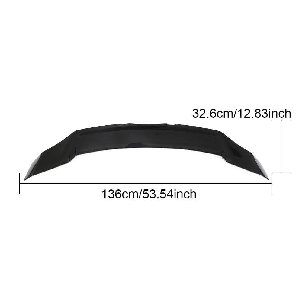 Honda Accord 10th Gen 2018-2021 Rear Trunk Spoiler Glossy Black ABS-Ahacarbon