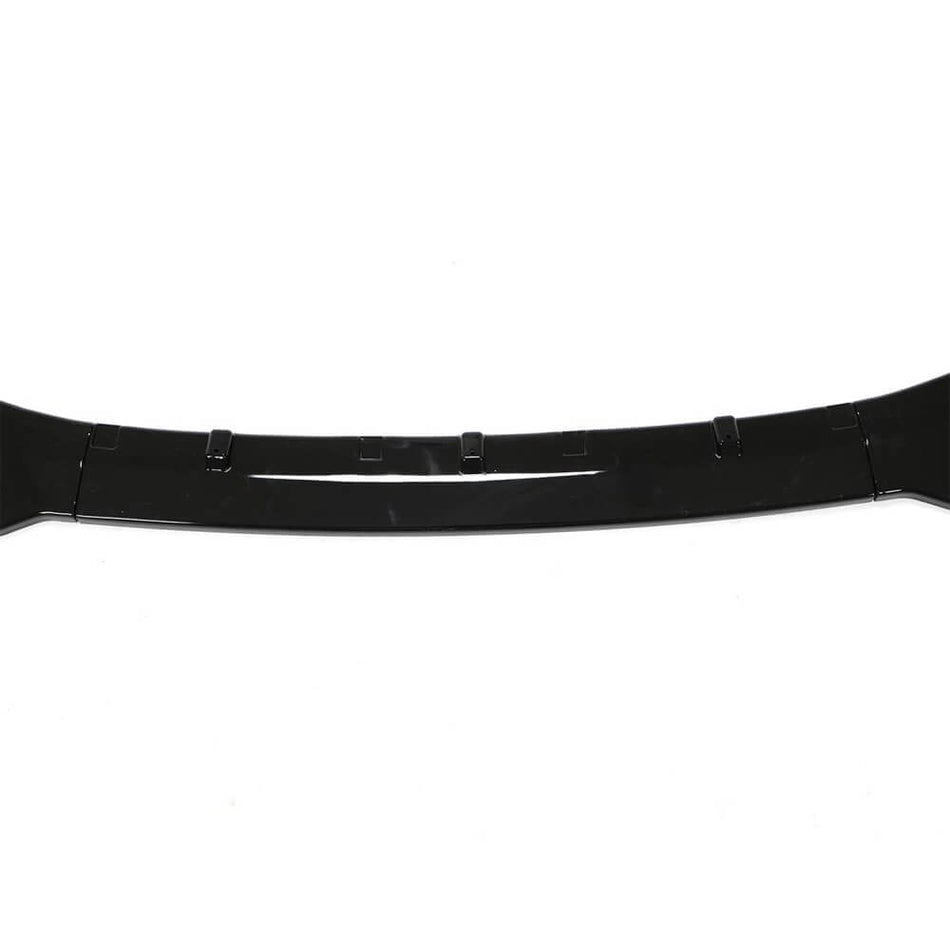 Honda Accord 2018-2021 Front Bumper Lip Glossy Black ABS-Ahacarbon